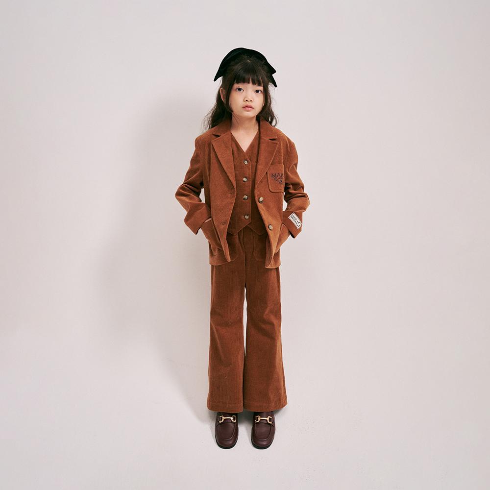 [mardimercredi] KIDS CORDUROY JACKET ALUMNI CLASSIQUE