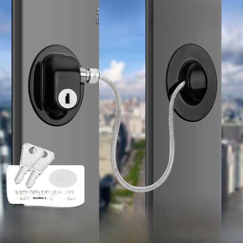 

Віконний замок з нержавіючої сталі без свердління, засувка для дитячої безпеки та захисту від крадіжок