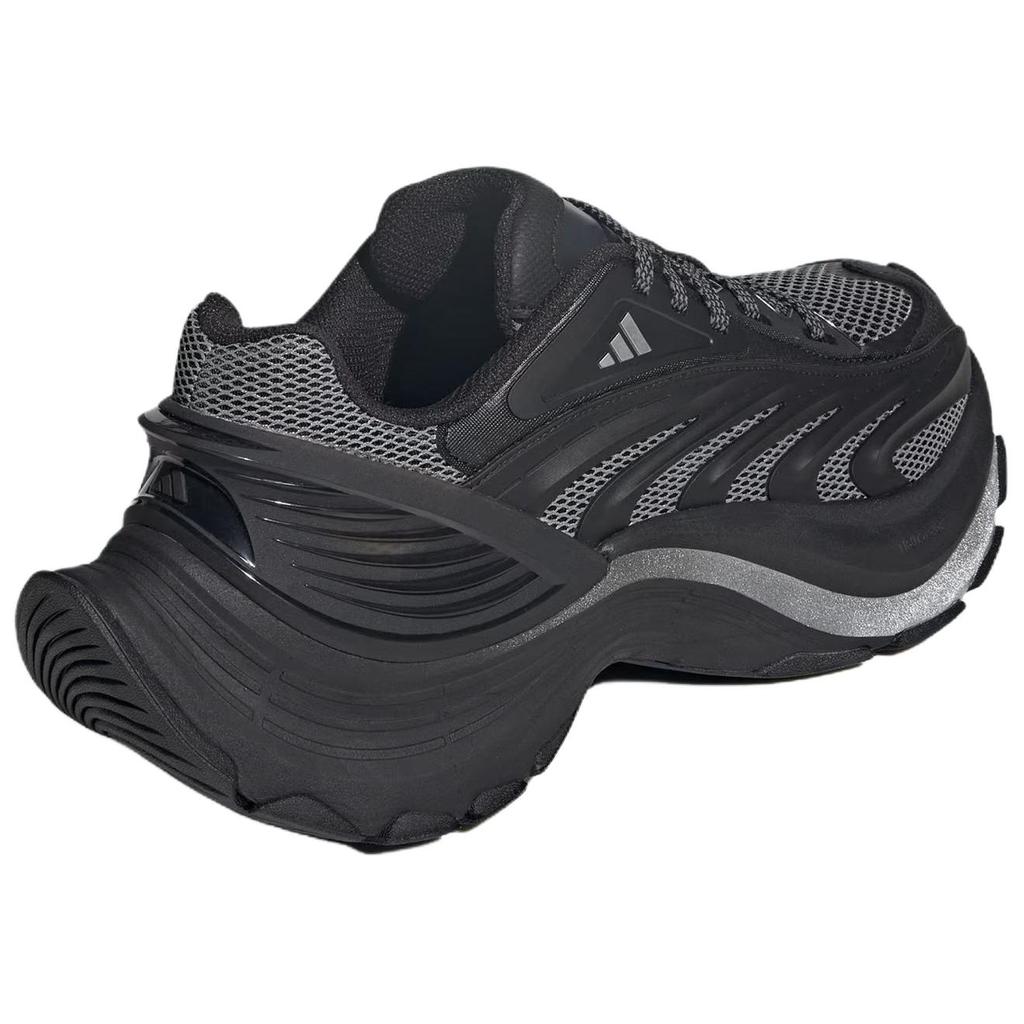 Adidas XLG MTW Collection Abrasion Resistant Low Top Rubber Outsole Casual Running Shoes Unisex Black Sneakers JS5006