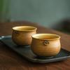 Wanqiantang Auspicious Lingzhi Ceramic Gongfu Tea Set (1 Pot, 2 Cups, 1 Plate)
