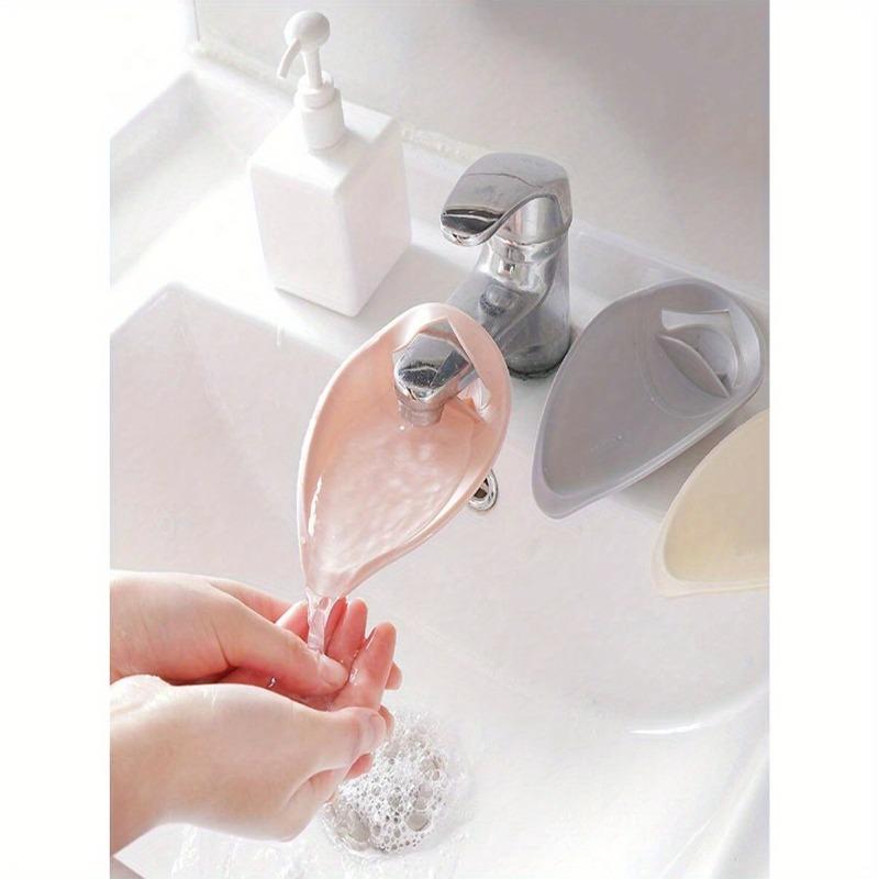 2pcs Heavy-Duty Faucet Extender with Water Diverter - Adjustable Length, Leakproof, Easy Installation, Compatible with Faucets, for Sinks, Bathtubs