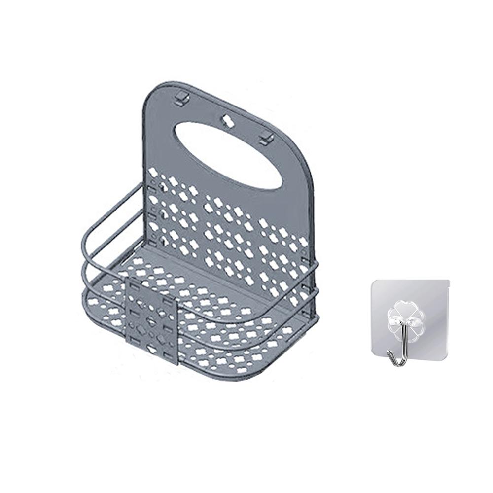 Kunststoff Schmutzwäschekorb Faltbar Multifunktional Wäschekorb Wandmontiert mit Haken Badezimmer Aufbewahrungsrahmen