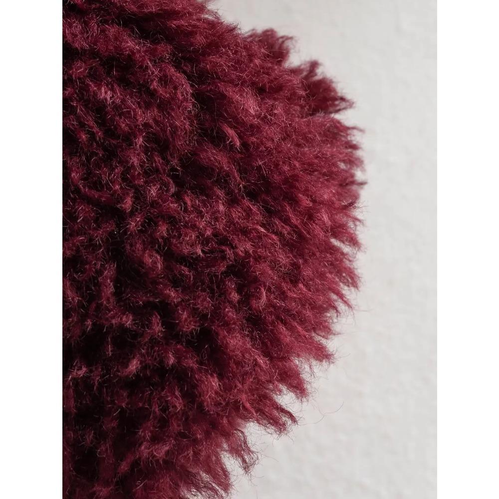 2024 Autumn Winter Women Casual Artificial Wool Jackets Fashion Streetwear Solid Turn Down Collar Warm Oversized Thick Coats