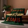 Dallas Stars Hockey Logo Blanket print blanket soft and cozy perfect for the living room bed sofa or a nap,gift