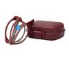 Ochelari de citit pliabili cu etui pentru ochelari Unisex Portabili Ușori Ochelari pentru prezbiopie Anti lumină albastră Putere 1.0x ~ 4.0x
