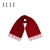 ELLE Women's 100% Lambswool Jacquard Scarf
