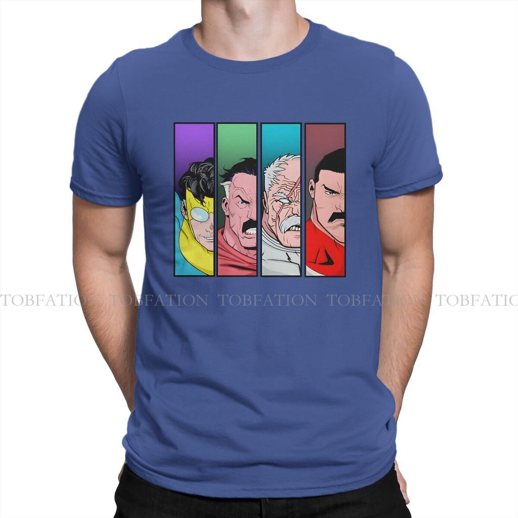 Invincible TV Series Pure Cotton TShirt Viltrumites Basic T Shirt Leisure Men Tee Shirt Printing