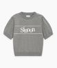 SINOON Sinoon Logo Half Knit (Melange Gray)