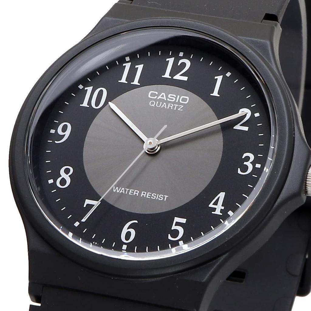 Casio Analog Watch Chipkashi Cheap Casio Urethane Belt Unisex Black Color Overseas Model MQ-24-1B3L Two-tone [item]