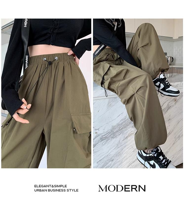 Women's Quick-Dry Wide Leg Workwear Pants - Spring/Summer 2024 Edition