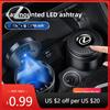 CCBZG1 Interior Stickers Car Ashtray LED Noctilucent Cigarette Butt Trash Box Accessories For Lexus F SPORT GS GX IS LS LX CT LC RC LBX