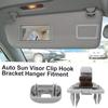 Auto Sun Visor Clip Hook Bracket Hanger Replacement for  A1     (8E0 857 562) B6 B7 B8 S4 S5  Sun Visor Clip