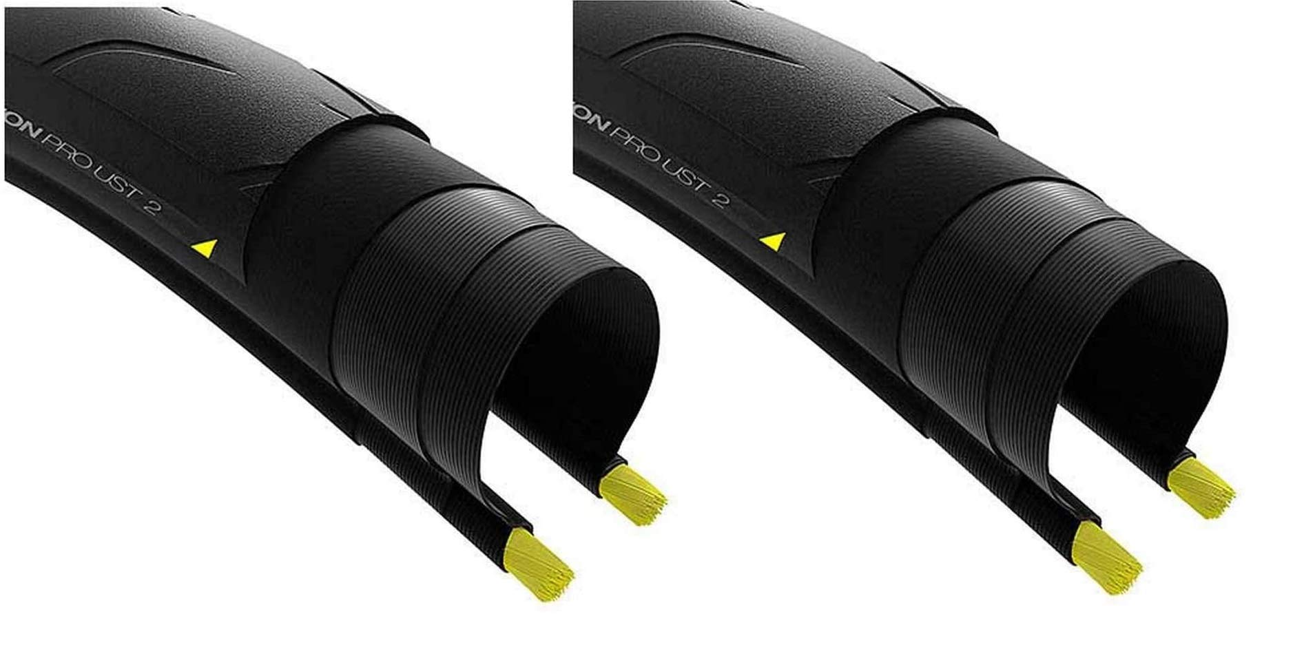 

Set of 2 Mavic Yksion Pro UST 2 Tubeless Ready Tires 700c Yksion Pro UST II (700x25c) [Item]
