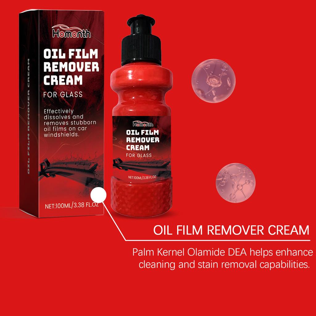 Powerful Homonth Car Windshield Oil Film Remover For Crystal Clear Glass Cleaning