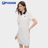 Fila FUSION Women's 2026 Summer Knitted Polo Dress