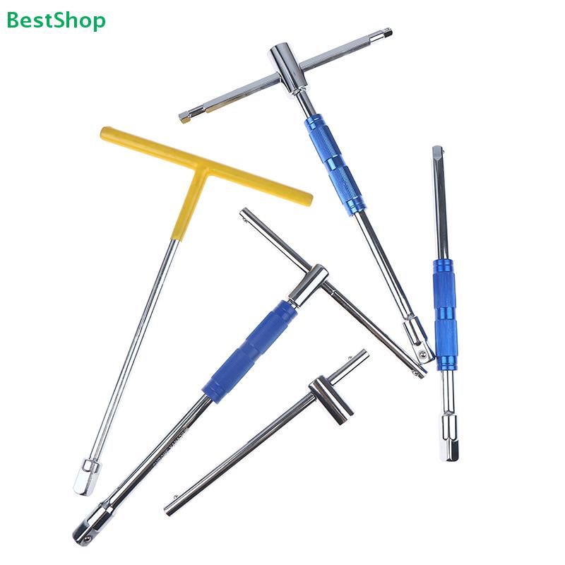 1/2 Inch Big Fly T-Handle Wrench - Chrome Vanadium Steel Detachable Ratchet Wrench, Durable Quick-Rotate Tool