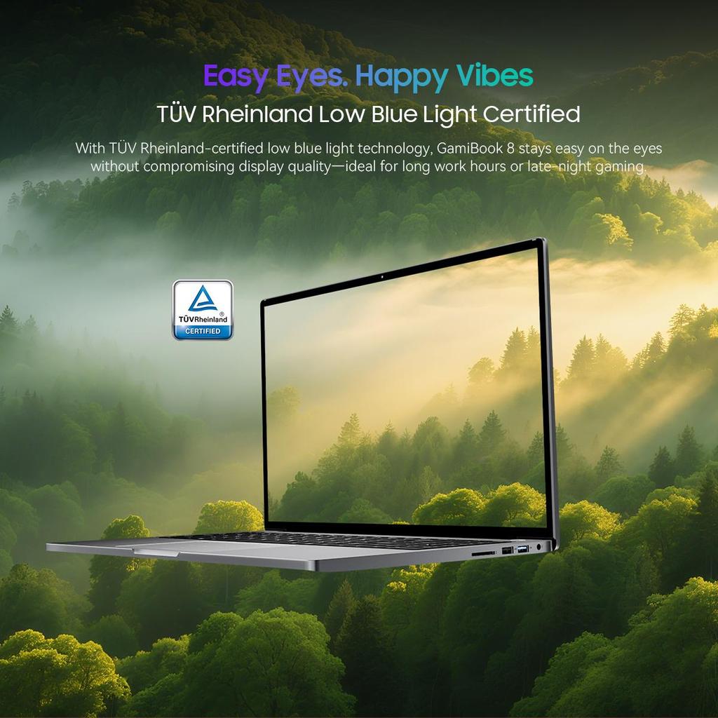 Blackview GamiBook 8 Laptop 16 Inch 16/32GB 512GB/1TB AMD Ryzen™ 7 7735HS 8 Cores16 Threads Windows11 Pro Notebook