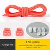 Elastic Laces Sneakers Round Lock Shoelaces Without Ties Kids Adult Quick Shoe Laces Rubber Bands Lazy Shoeace Shoes Accessories