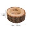 New 3 Pcs Novelty Wooden Candle Holder Tree Branch Shape Candle Stick Home Decoration