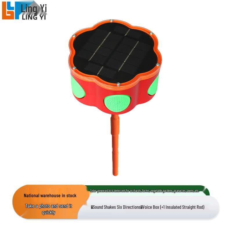 Lingyi Solar & Wind Powered Voice Bird Repeller