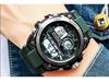 Sanda 6024 Outdoor Sports Shockproof Waterproof Luminous Watch - Unisex Multifunctional Electronic Watch