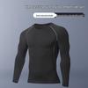 Cross-Border Quick-Dry Compression Sportswear: Long Sleeve High Elasticity Base Layer for Running & Basketball