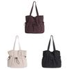 Nylon Tote Bag With Stitching For Casual Urban Daily Use