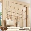 Punch-Free Double Layer Over-the-Door Hooks