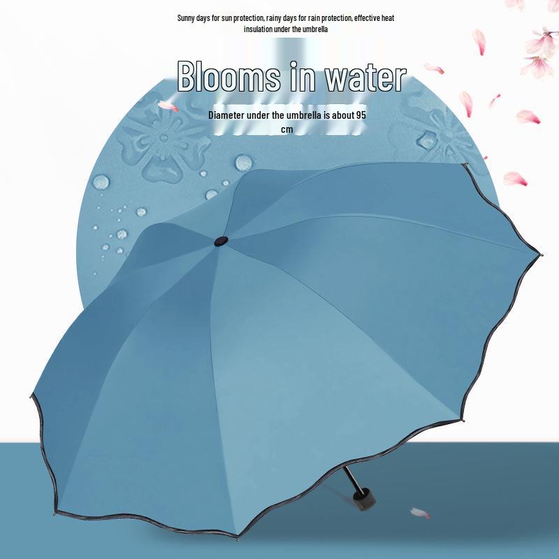 Parapluie Pare-Soleil Double Usage Extra Large: Épais, Renforcé, Pliable pour le Soleil et la Pluie