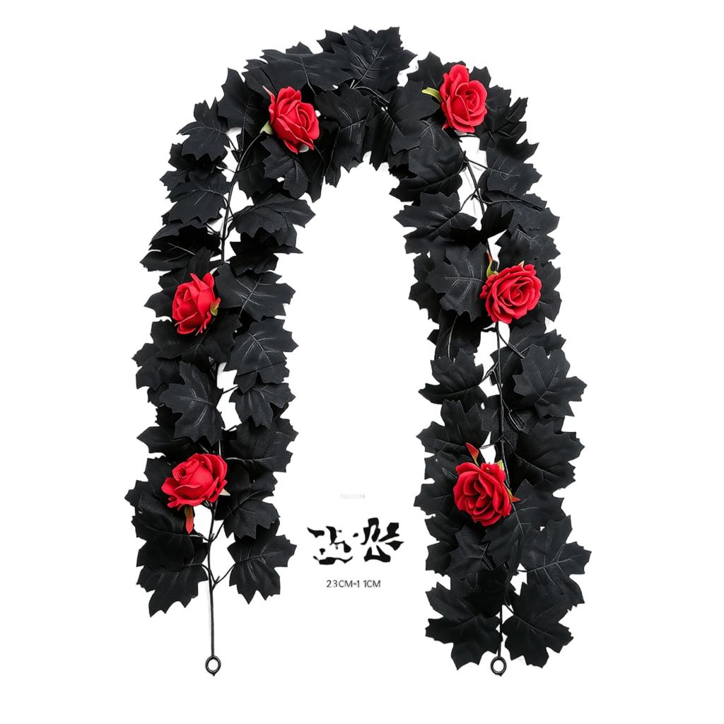 Artificial Halloween Garland for Home Decor Party Scene Setting
