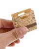 Ifundom 10 Miniatur-Papierbrote Charmante Accessoires für Puppenhäuser Taschen,