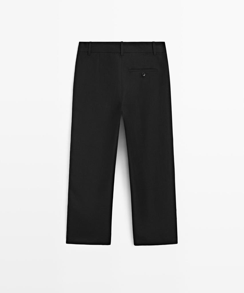 Masimodutti Slim Fit Capri Pants