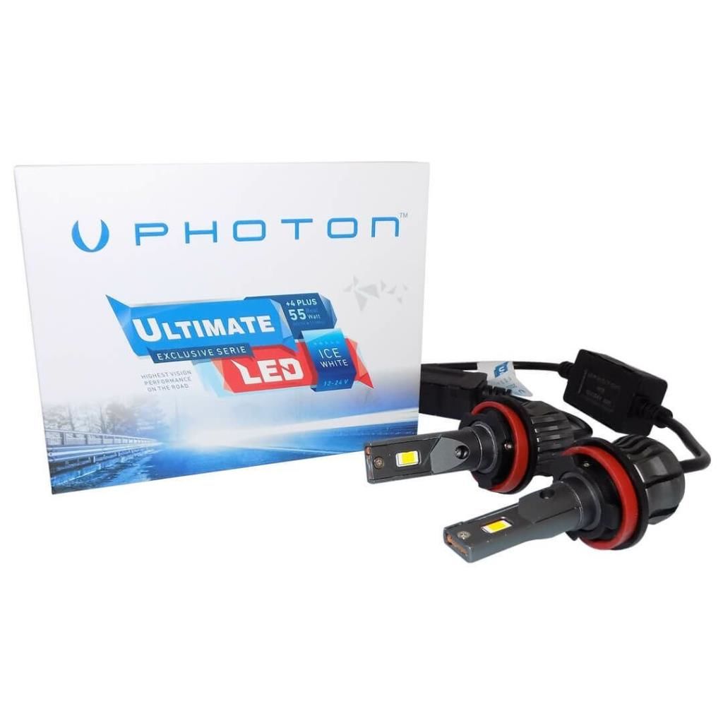 

Безвентиляторная светодиодная фара Photon Ultimate H15 9500 люмен 4 Plus