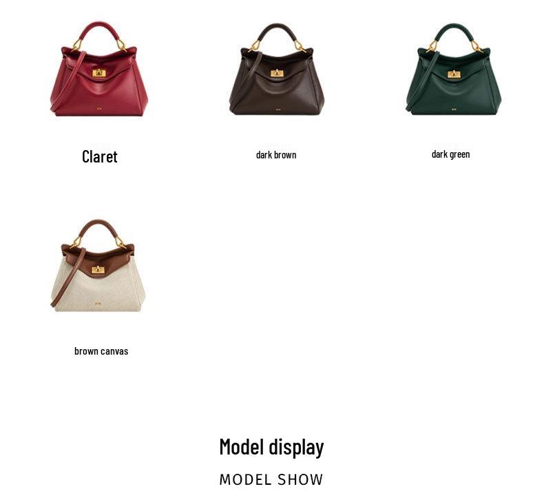 JW Pei Lucia Lock Pillow Bag - High-End Women's Shoulder & Crossbody Handbag