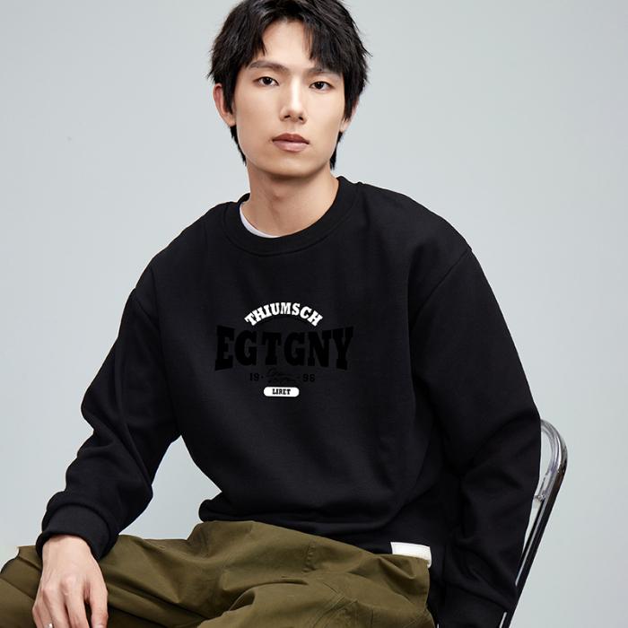 

DIMANAF 2023, осенняя новая футболка больших размеров, мужские свободные однотонные толстовки с длинными рукавами и кофты, дизайн, повседневный базовый модный пуловер с круглым вырезом