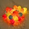 New 1.5M 10LED Easter LED String Eggs Chick Carrot Colorful Festival Lamp DIY Warm Light Garland Lights Party