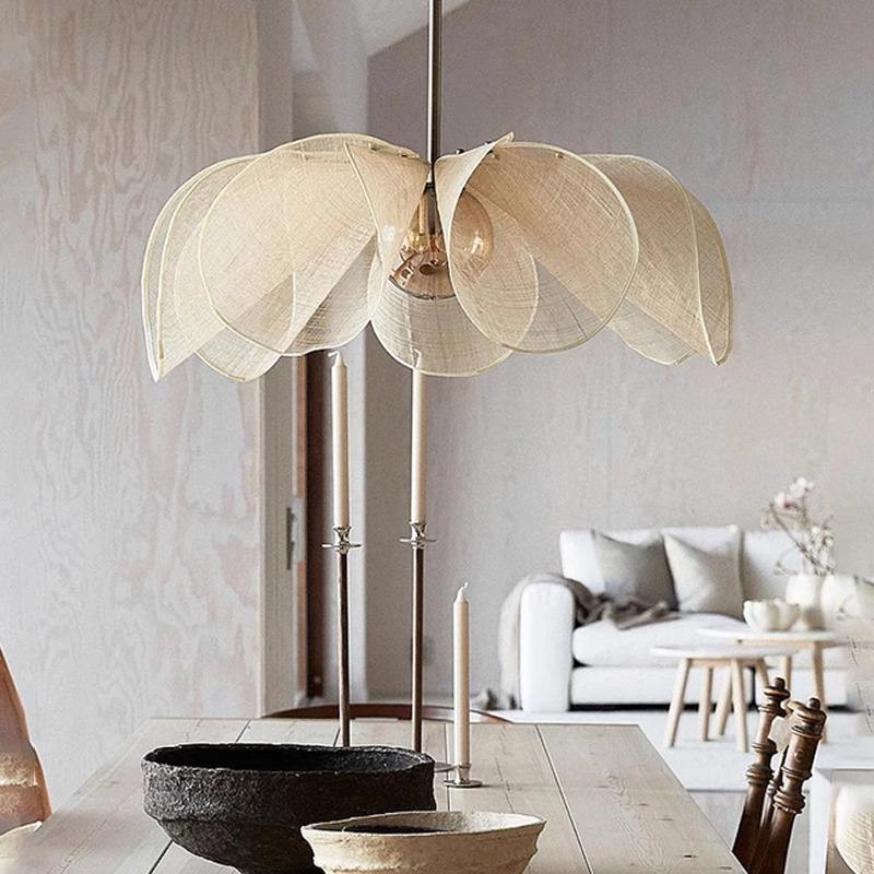 Nordic Vintage Floral Chandelier for Dining and Living Areas
