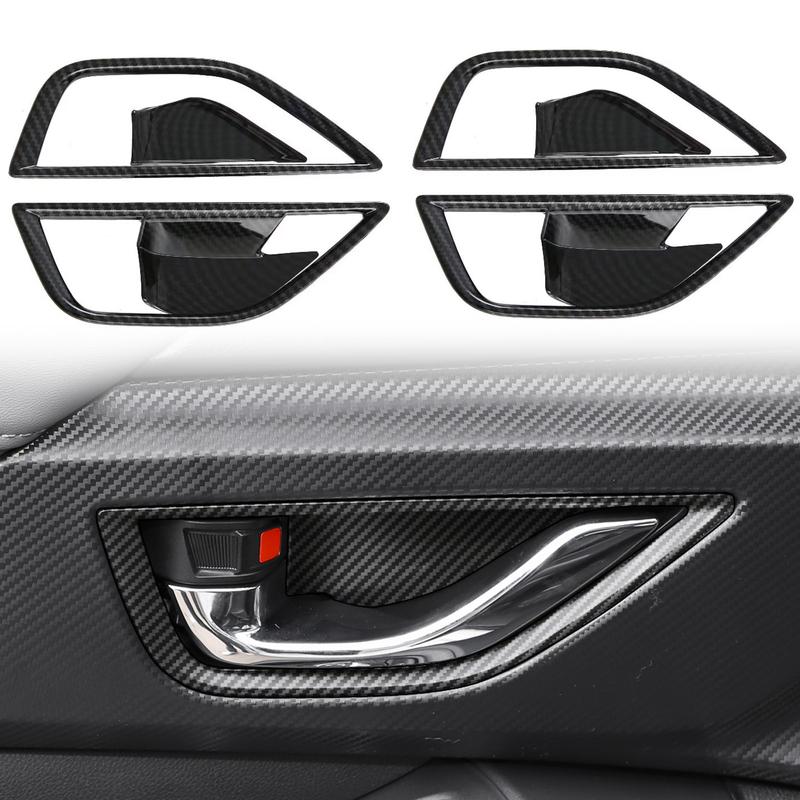 For Subaru Crosstrek Gu 2024 Car Accessories Abs Door Window Lift Switch Adorn And Handle Bowl Trim