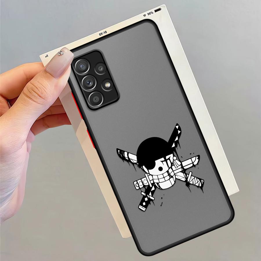 TPU Cover Phone Case for Samsung Galaxy A72 A26 A32 A21s A54 A53 A56 A36 A23 A24 A52 A22 A34 A33 A35 A25 Anime One Pieces