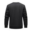 Men's Casual Top Round Neck Pullover Long Sleeved