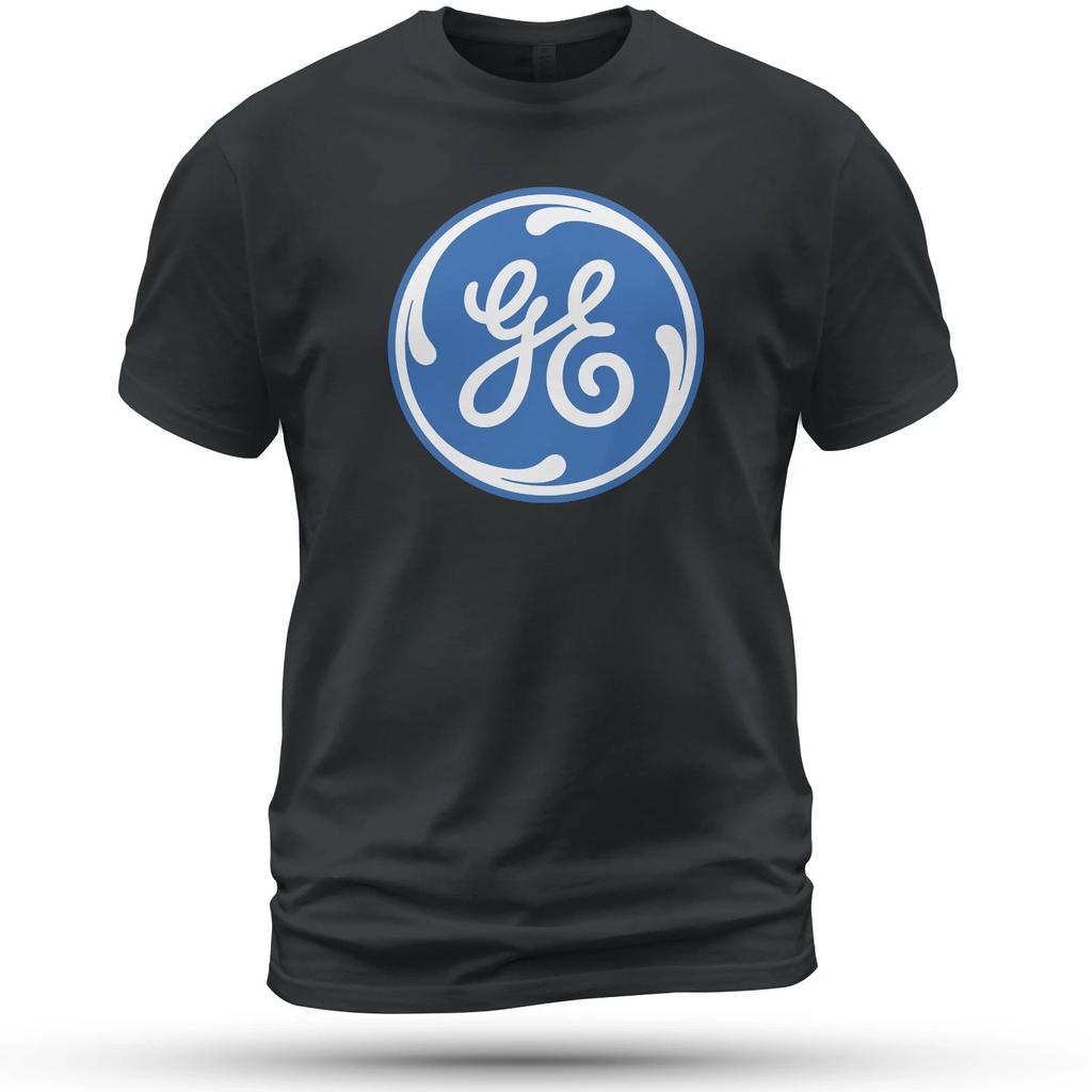 GE General Electric Retro Logo T-Shirt Funny Size S-5XL Made In USA