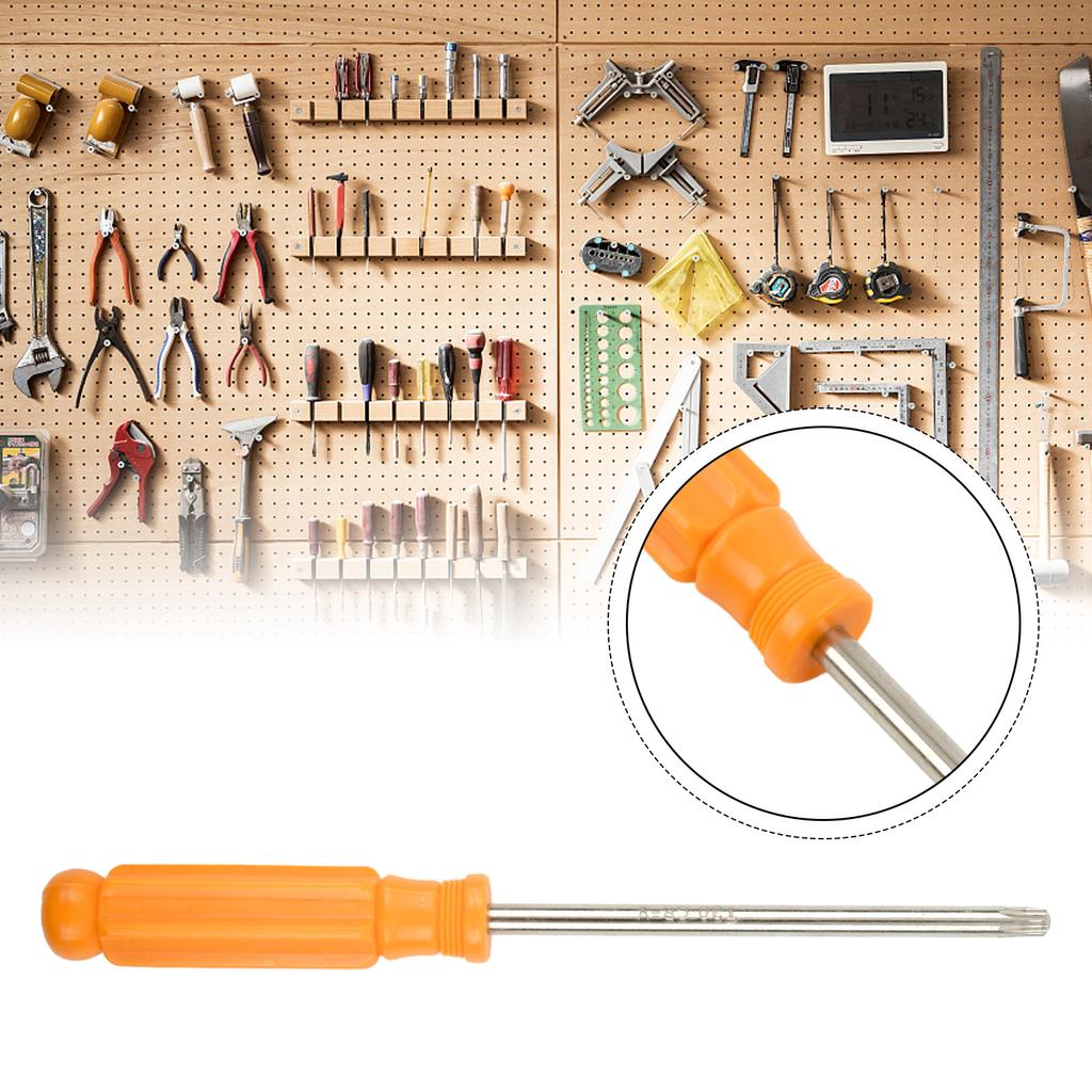 1pc Torx Head Screwdriver T15 T20 T25 T30 Six Lobe Torx Head Tamper Proof Security Screw Bolt Hole Screwdriver Hand Repair Tools