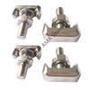 X7JF Durable Stainless Steel Battery Cable Terminal Connectors Top Post Positive Negative Car T-Bolt Replacement 19116852