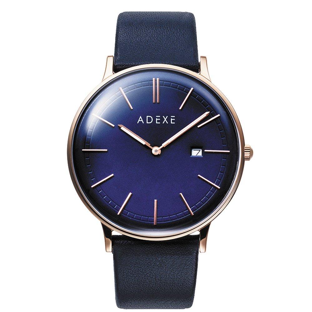 

[ADEX] Quartz Watch 2046A-04 Genuine Imported Product Blue