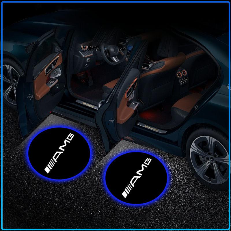 Voor Mercedes-Benz W213 W212 W220 W221 W222 W108 W126 W140 W168 W169 W176 W177 2ST Auto Deur Welkom LED Verlichting Projector Lamp Auto Accessoires
