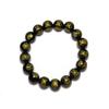 [Ameri] Toilet Deity "Ushusama Myoo" Onyx 12mm Full Bracelet S/M/L (Onyx 12mm/16 Beads, Inner Circumference 15cm) - Engraved