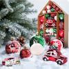70Pcs Merry Christmas Balls Decor Xmas Set Big Ball Snowflake Xmas Tree Hanging Pendant Noel Navidad Home Decor New Year Gift