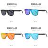 Classic Rimless Sunglasses With Protection For Outdoor Sports And Travel