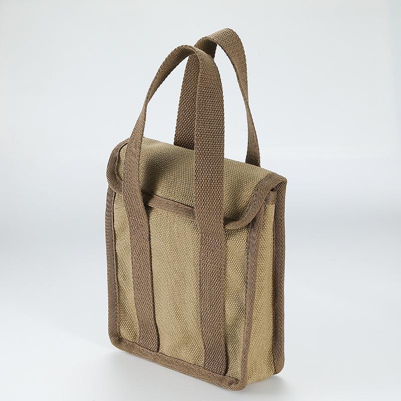 Outdoor Sandwich Baking Pan Storage Bag Multifunctional Camping Picnic Portable Outdoor Canvas Camping Storage Bag