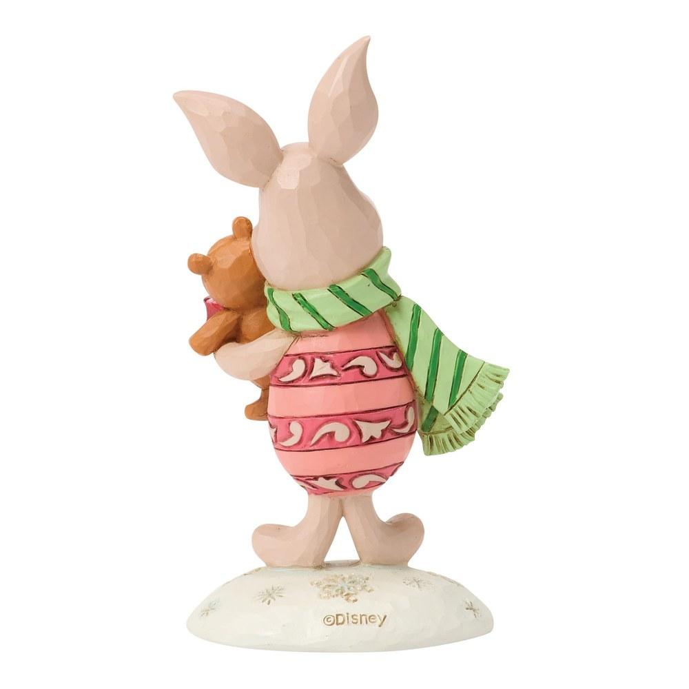 Enesco Disney Traditions Jim Shore Winnie the Pooh and Piglet Miniature Figurine 3.5 inches Multi-color